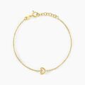 Histoire d'Or Bracelet Menel Argent Jaune