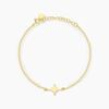 Histoire d'Or Bracelet Wiem Argent Jaune