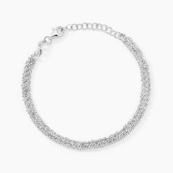Histoire d'Or Bracelet Janelle Argent Blanc
