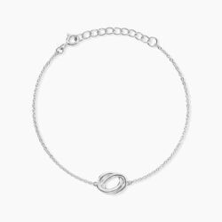 Histoire d'Or Bracelet Paros Argent Blanc