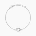 Histoire d'Or Bracelet Paros Argent Blanc