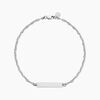 Histoire d'Or Bracelet Messenger Argent Blanc