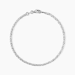 Histoire d'Or Bracelet Walid Argent Blanc