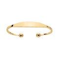 Gourmettes sur Artemare : Bracelet en vermeil tout petit esclave - 49 mm de diam&egrave;tre