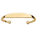 Gourmettes sur Artemare : Bracelet esclave en vermeil 65mm de diam&egrave;tre