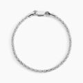 Bracelets sur Grenoble : Histoire d'Or Bracelet Allure Argent Blanc