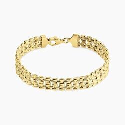 Histoire d'Or Bracelet Allure Argent Jaune