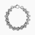 Bracelets sur Grenoble : Histoire d'Or Bracelet Allure Argent Blanc