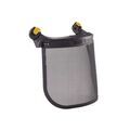 Equipement de protection EPI sur Annecy : Visi&egrave;re vizen mesh noir non cr&eacute;maill&egrave;re tu 1 pi&egrave;ce(s) visi&egrave;re vizen mesh polyamide &eacute;cran grillag&eacute; - petzl distribution
