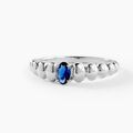 Histoire d'Or Bague Dorothy Argent Blanc Oxyde De Zirconium