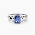 Histoire d'Or Bague Bubla Argent Blanc Oxyde De Zirconium