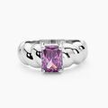 Histoire d'Or Bague Bubla Argent Blanc Oxyde De Zirconium