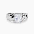 Histoire d'Or Bague Bubla Argent Blanc Oxyde De Zirconium