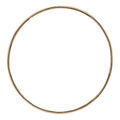 Bracelets sur Artemare : Bracelet en vermeil massif fil demi jonc 4mm de largeur - diam&egrave;tre 62