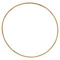 Bracelets sur Artemare : Bracelet en vermeil massif fil demi jonc 4mm de largeur - diam&egrave;tre 65