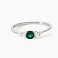 Histoire d'Or Bague Maiwen Argent Blanc Oxyde De Zirconium