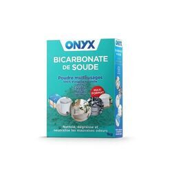 Bicarbonate de soude 1 bo&icirc;te(s) de 1 kilogramme(s) bicarbonate de soude 1 kg bicarbonate de soude 1 kg - onyx