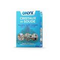 Equipement de protection EPI sur Annecy : Cristaux de soude cristaux de soude 0.5 kg 1 bo&icirc;te(s) de 0.5 kilogramme(s) - onyx