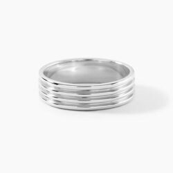 Histoire d'Or Bague Pulse Argent Blanc