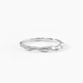 Bagues sur Grenoble : Histoire d'Or Bague Paros Argent Blanc