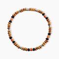 Jourdan Bracelet Naturel Autres Tricolore Jaspe Africain Agate