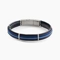 Bracelets sur Grenoble : Bracelet Jourdan Marin Cuir Multicolore