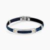 Bracelet Jourdan Cuir Bleu