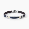 Bracelet Jourdan Cuir Bleu
