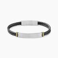 Bracelet Jourdan Cuir De Vache Noir