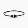 Bracelet Jourdan Cuir De Vache Noir