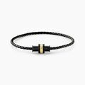 Bracelet Jourdan Cuir De Vache Noir