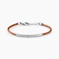 Bracelet Jourdan Cuir De Vache Marron