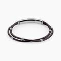 Jourdan Bracelet Cuir De Vache Marron