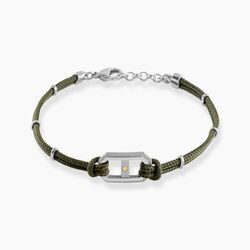 Jourdan Bracelet Naturel Cordon Kaki