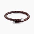 Jourdan Bracelet Cuir De Vache Marron