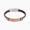 Jourdan Bracelet Cuir De Vache Marron
