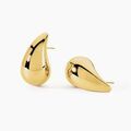 Histoire d'Or Boucles D'oreilles Puces Xenia Acier Jaune