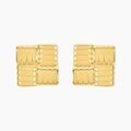 Histoire d'Or Boucles D'Oreilles Puces Lilly Acier Jaune