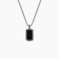 Colliers sur Grenoble : Histoire d'Or Collier Exode Acier Blanc Agate