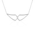 Colliers sur Grenoble : Histoire d'Or Collier Sautoir Adelind Acier Blanc