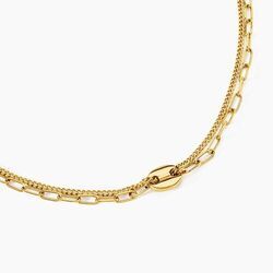 Histoire d'Or Collier Numah Acier Jaune