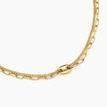 Histoire d'Or Collier Numah Acier Jaune
