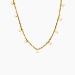 Histoire d'Or Collier Lady Chic Acier Jaune