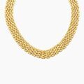 Colliers sur Grenoble : Histoire d'Or Collier Lady Code Acier Jaune