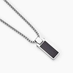 Histoire d'Or Collier Tornio Acier Blanc