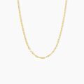 Colliers sur Grenoble : Histoire d'Or Collier Mauricette Acier Jaune