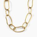 Colliers sur Grenoble : Histoire d'Or Collier Cecilie Acier Jaune
