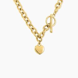 Histoire d'Or Collier Bixenta Acier Jaune