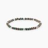 Bracelet Jourdan Acier Blanc Jaspe Africain