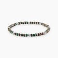 Bracelet Jourdan Acier Blanc Jaspe Africain